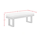 Playa Standard Height Dining Set in Dark Grey-Table and Four Chairs