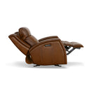 Mustang Latitudes Power Gliding Recliner with Power Headrest - Michael's Discount Furniture