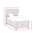 Warner Platform Storage Bedroom Set