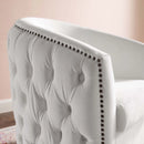 Rogue Swivel Performance Velvet Armchair
