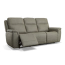 Sawyer Latitudes Power Reclining Sofa with Power Headrests & Lumbar - 5000006092 - Michael's Discount Furniture