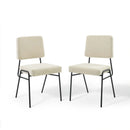 Craft Dining Side Chair Upholstered Fabric Set of 2
