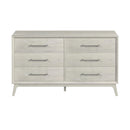 Westland 6-Drawer Dresser in Almond