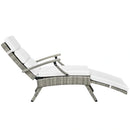Envisage Chaise Outdoor Patio Wicker Rattan Lounge Chair