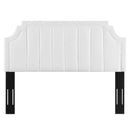 Alyona Channel Tufted Performance Velvet King/California Headboard