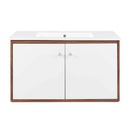 Transmit 36" Wall-Mount Bathroom Vanity