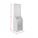 Hurricanes Dartboard Cabinet with Speaker and LED in Black (3A Packing)