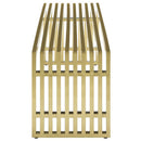 Gridiron Large Stainless Steel Bench