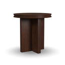 Waterfall Round End Table - 5000007786 - Michael's Discount Furniture