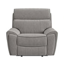 Jackpot P1 Recliner in Explore Light Grey