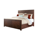 Jax Platform Storage Bedroom Set in Cherry