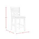 Amherst Counter Height Dining Set-Table and Four Side Chairs