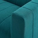 Bartlett Upholstered Fabric Right-Arm Chair