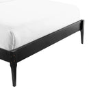 June King Wood Platform Bed Frame