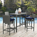 Sojourn 5 Piece Outdoor Patio Sunbrella� Pub Set