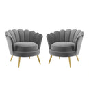 Admire Accent Armchair Performance Velvet Set of 2