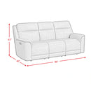 Mustang P3 Sofa with DDT, Wireless Charger in Aline