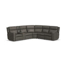 Wyatt Power Reclining Sectional with Power Headrest & Lumbar - 5000-1596-SECTPH-70502 - Michael's Discount Furniture