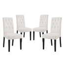 Confer Dining Side Chair Fabric Set of 4