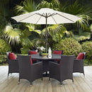 Convene 8 Piece Outdoor Patio Dining Set