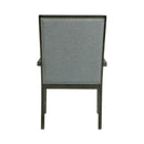 Donovan Upholstery Arm Chair Dark (2 Per Pack)