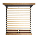 Montrose Storage Bed in Espresso & Brown