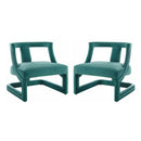 Requisite Armchair Performance Velvet Set of 2