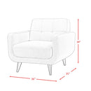 Hadley 4480 KD Chair Heirloom Charcoal