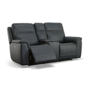Sawyer Latitudes Pwr Recl Loveseat w/ Console, Pwr Hdrsts, Lumbar - 5000004532 - Michael's Discount Furniture