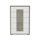 San Matteo 5-Drawer Chest in Dual Tone