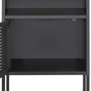 Ember Nightstand (C-1094) GREY NIGHTSTAND W/ USB