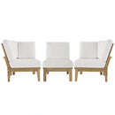 Marina 3 Piece Outdoor Patio Teak Set