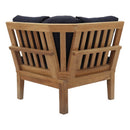 Marina Outdoor Patio Teak Corner Sofa