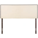 Region Nailhead King Upholstered Headboard