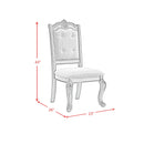 Madison Park Standard Height Dining Set in Walnut-Table and Four Chairs