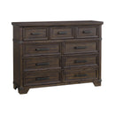 Colorado City Storage Bedroom Set in Charcoal