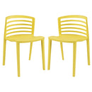 Curvy Dining Chairs Set of 2