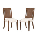 Lincoln Pair of Upholstered Dining Chairs - Michael's Discount Furniture
