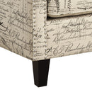 Erica 497 Chair W/Chrome Nails French Script (ISTA 3)