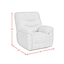 Trifecta P3 Recliner W/Heat Massage, √Ç zero gravity, memory foam in Sefi Puppy