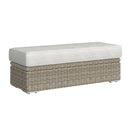 Carmona 6PC Conversion Set in Natural and Olefin Beige with Ottoman