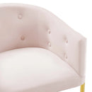 Savour Tufted Performance Velvet Bar Stool Set of 2