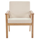 Vero Ash Wood Outdoor Patio Armchair
