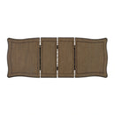 Madison Park Standard Height Dining Set in Walnut-Table and Four Chairs