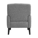 Kiwi Chair with Channel Back in Palmer Grey
