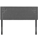 Josie King Upholstered Fabric Headboard