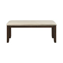 Jax 6PC Dining Set (72"" Table + 4 Chairs + Bench) in Cherry