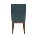 Santa Barbara Dining Side Chair with Fabric in Walnut (2 Per Carton)