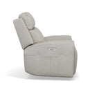 Barnett Power Recliner with Power Headrest & Lumbar - Michael's Discount Furniture