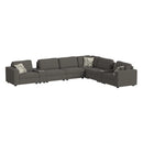 Options One 9PC Living Room Set in Palmer Plus Ash